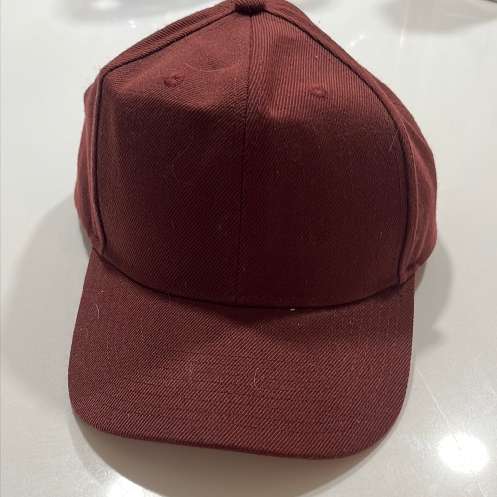 OTTO Deep Red Baseball Cap